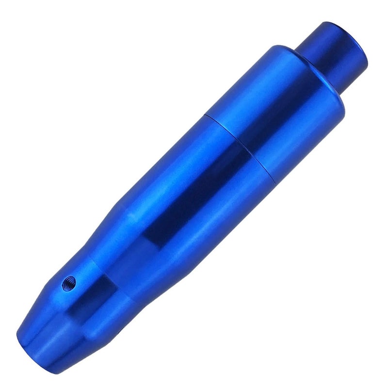 Abfer Automatic Gear Shift Knob Car Button Push Shifter Handle Knobs Fit for Most Vehicle Truck, Blue - Image 1